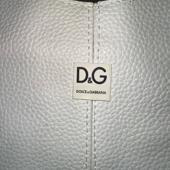 D&G White Studded Crossbody Bag - Picture 3 of 5